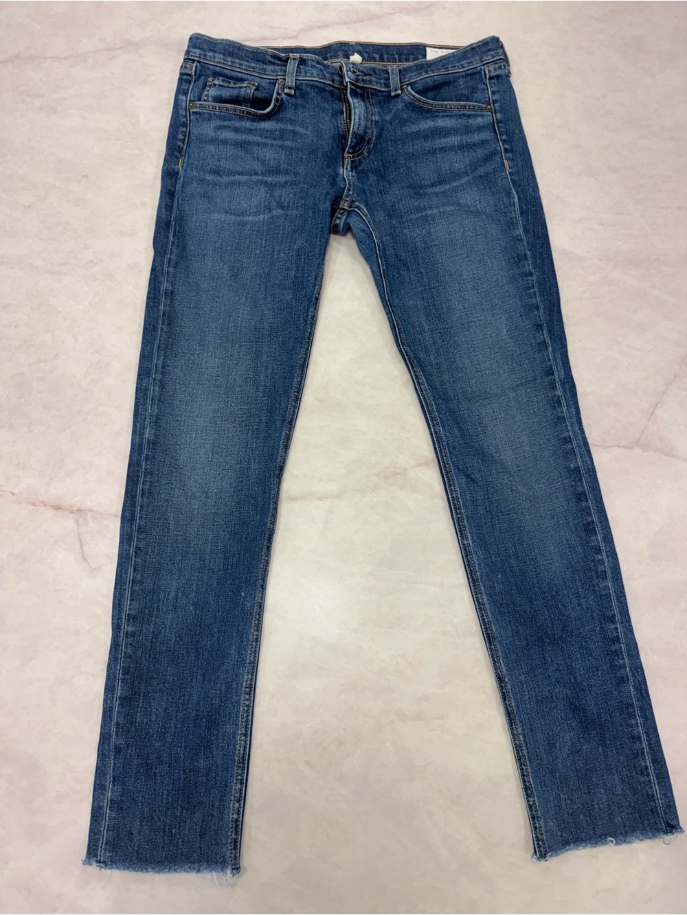 rag & bone Dark Blue Skinny Jeans